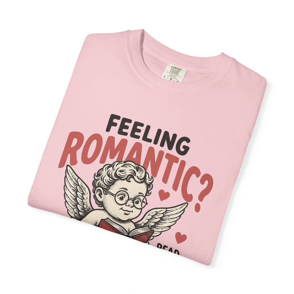 Cupid Reading Shirt Valentines Day Book Unisex Gift Vintage product image 11