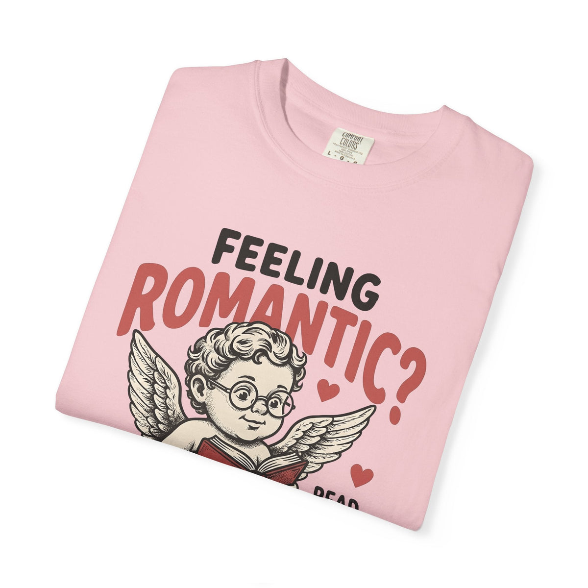 Cupid Reading Shirt Valentines Day Book Unisex Gift Vintage product image 11