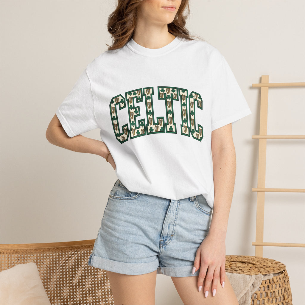Lucky Beer Glass Shirt St Patrick's Day Celtic Unisex Gift Modern Tee Beer Mug