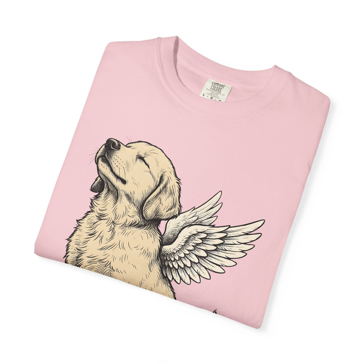 Angel Dog Shirt Unisex Gift Hand Drawn Tee Puppy T-Shirt Fan product image 11