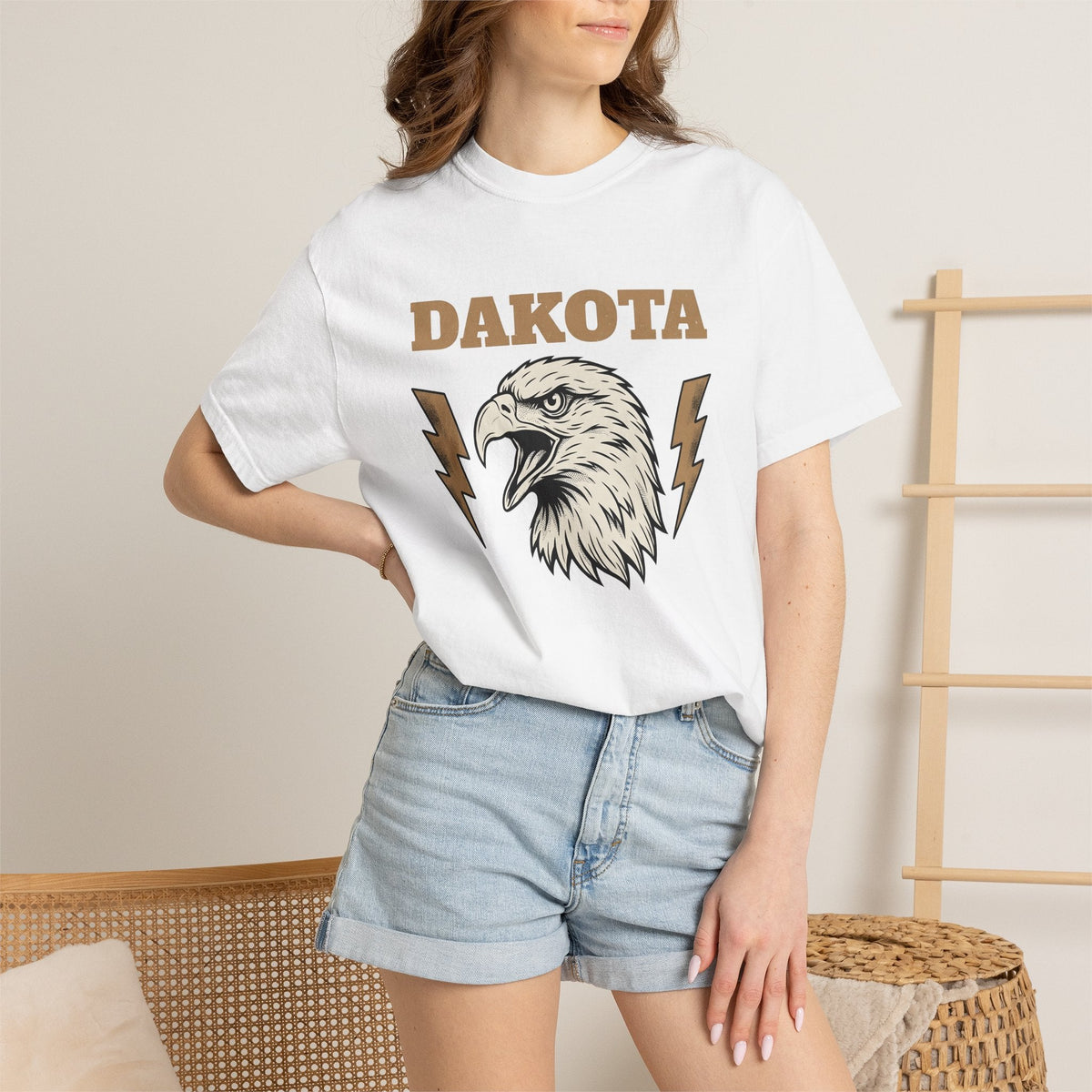 Eagle Portrait Shirt Nation Unisex Gift Pop Art Tee Bald product image 6