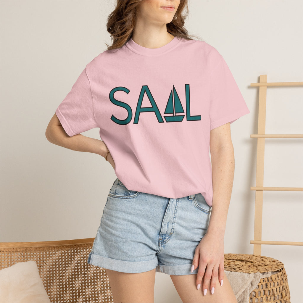 Sailboat Art Shirt Sailing Ocean Unisex Gift Basic Tee product image 12