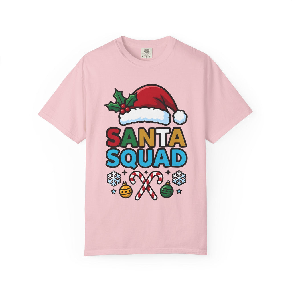 Santa Cap Candy Cartoon T-Shirt – Christmas Festive Design, Unisex Graphic Tee