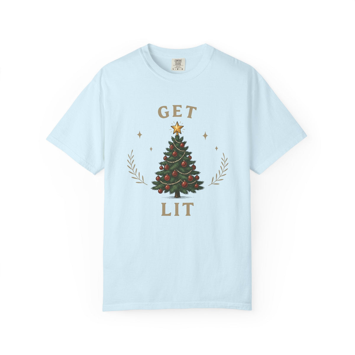 Christmas Tree Shirt Holiday Unisex Gift Vintage Tee Fir product image 2