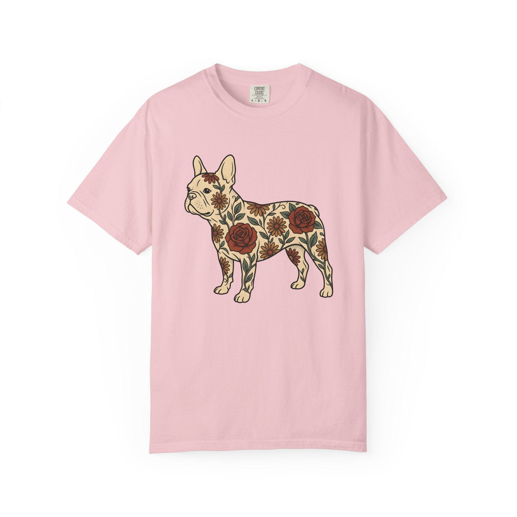 French Bulldog Shirt Dog Botanical Unisex Gift Traditional product image 3