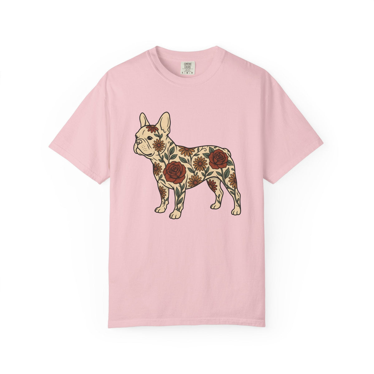 French Bulldog Shirt Dog Botanical Unisex Gift Traditional product image 3