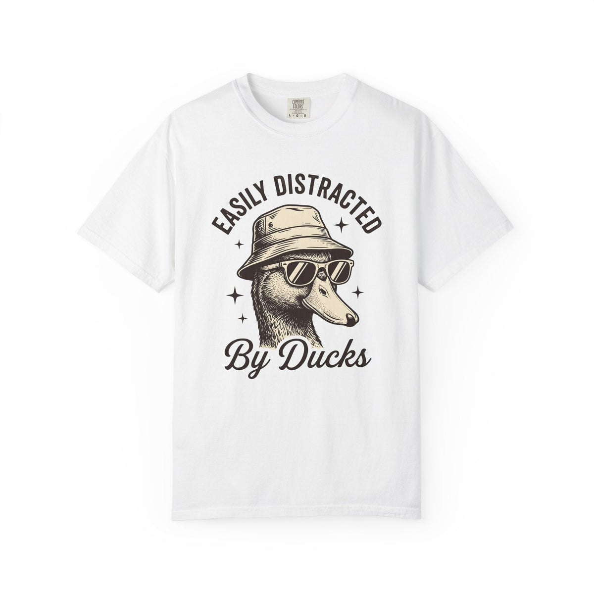 Duck Fun Glasses Shirt Pets Unisex Gift Cartoon Tee product image 1