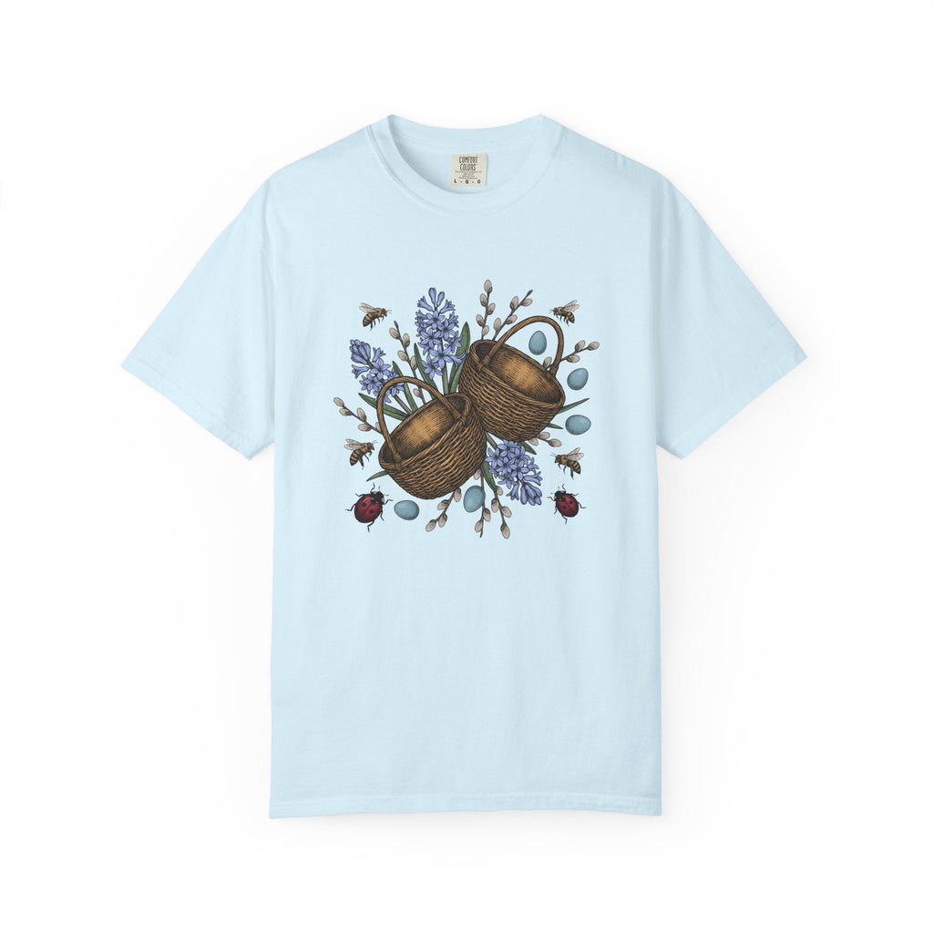 Rattan Basket Shirt Easter Plants Unisex Gift Flower Tee product image 2