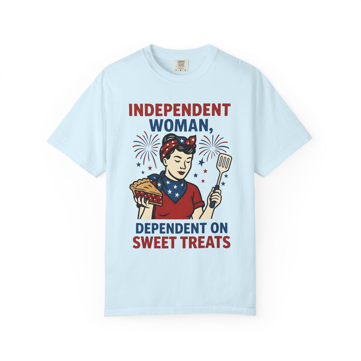 American Woman Shirt 4th Of July Dessert Gift for Women product image 2