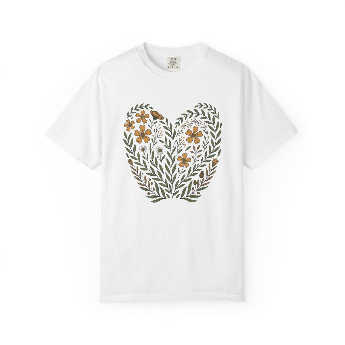 Flower Rabbit Shirt Easter Garden Unisex Gift Vintage Tee product image 1