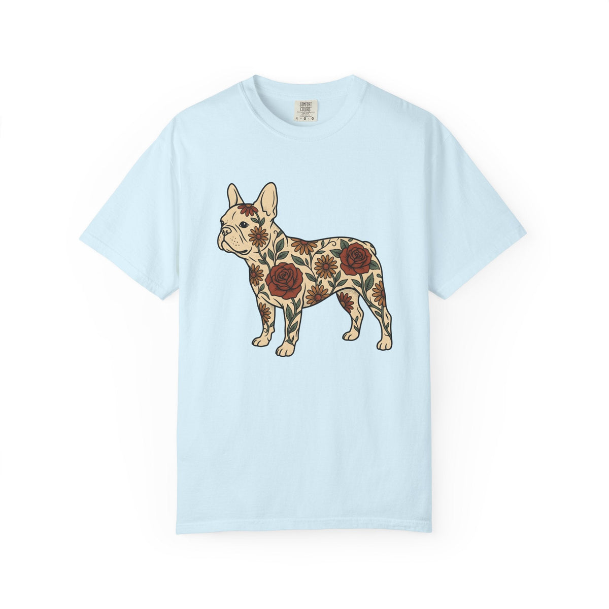 French Bulldog Shirt Dog Botanical Unisex Gift Traditional product image 2