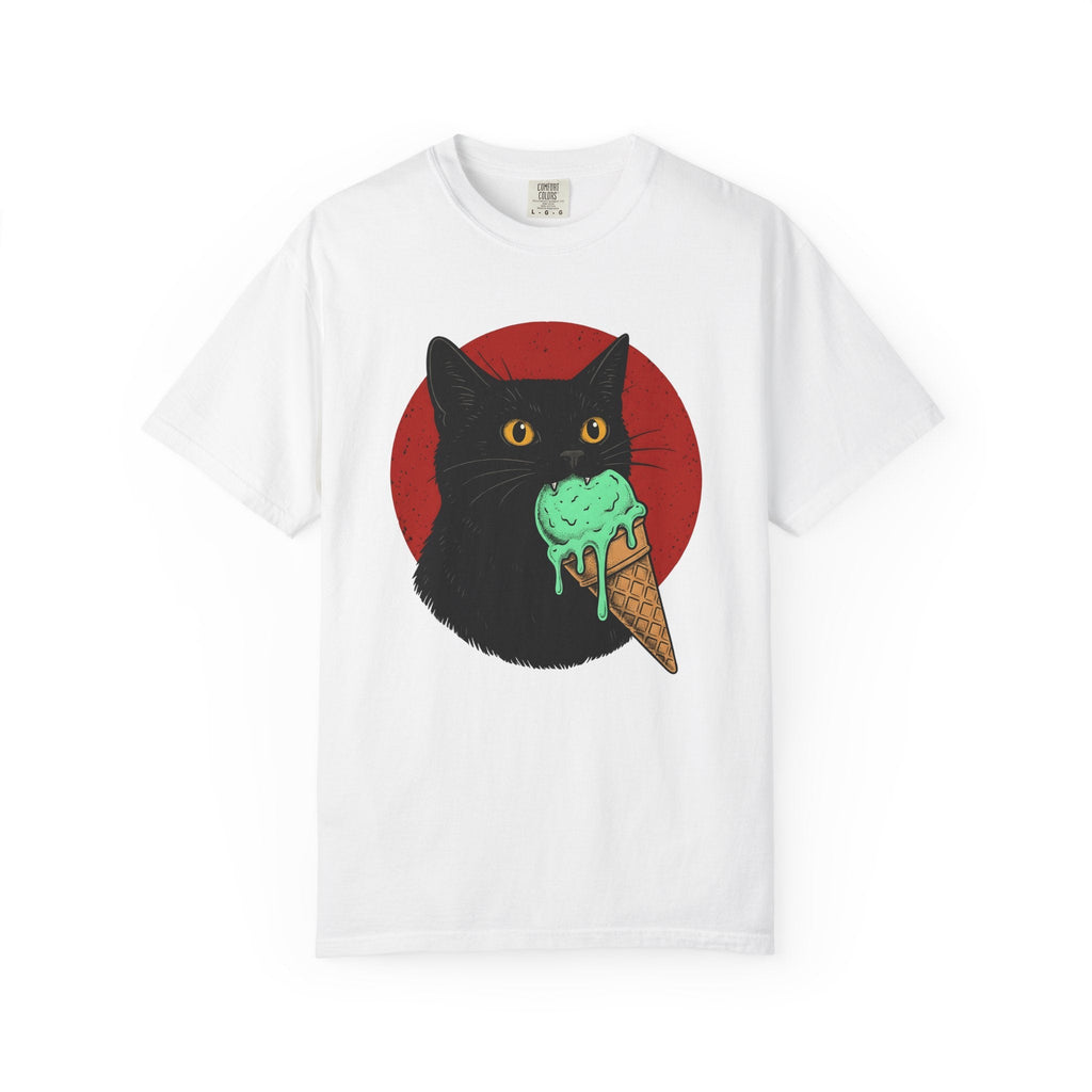 Black Cat Shirt Culinary Unisex Gift Modern Graphic Tee product image 1