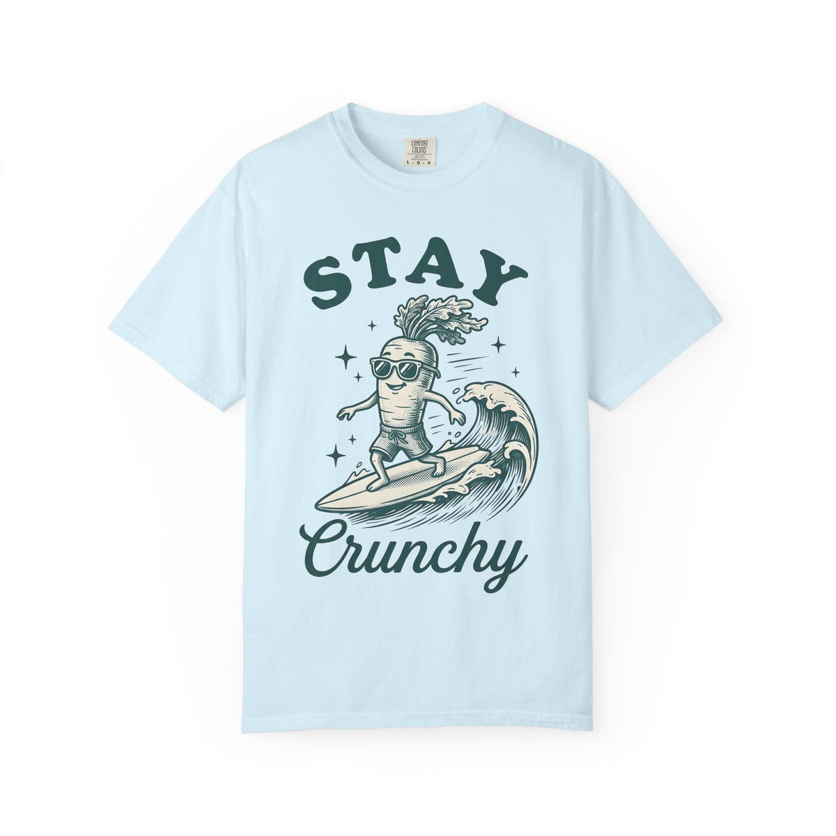 Carrot Surfing Shirt Easter Garden Unisex Gift Throwback product image 2