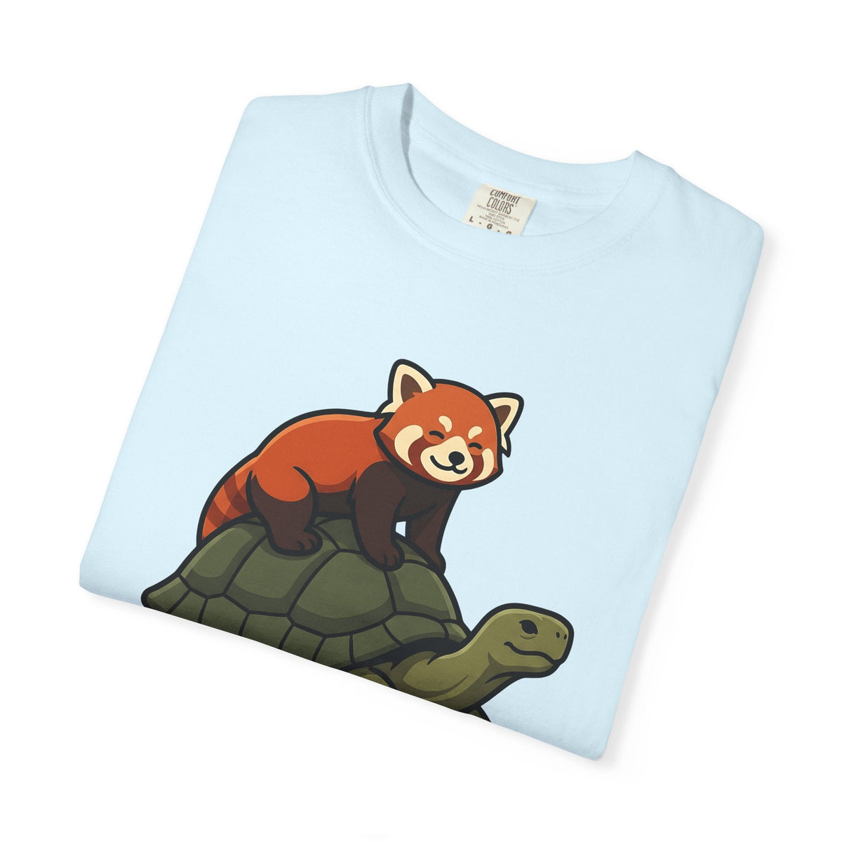 Red Panda Tortoise Shirt Animals Buddies Unisex Gift Sweet product image 8
