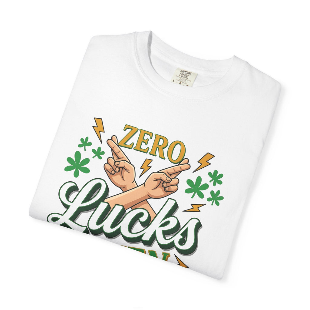 Crossed Fingers Shirt St Patrick's Day Jokes Gift Women product image 5