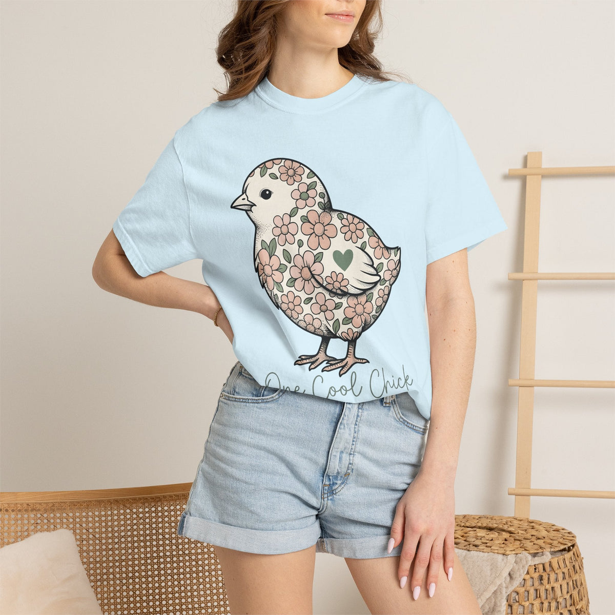 Blossom Hen Shirt Easter Wildlife Unisex Gift Indie Tee product image 9