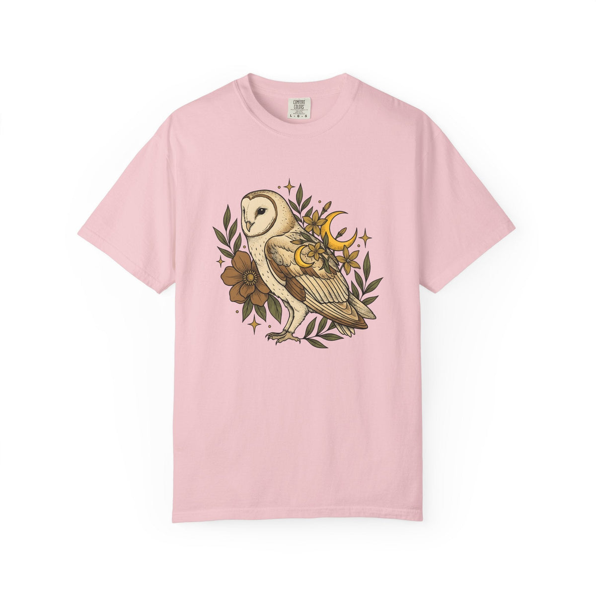 Barn Owl Shirt Animals & Flowers Hippie Unisex Gift Line product image 3