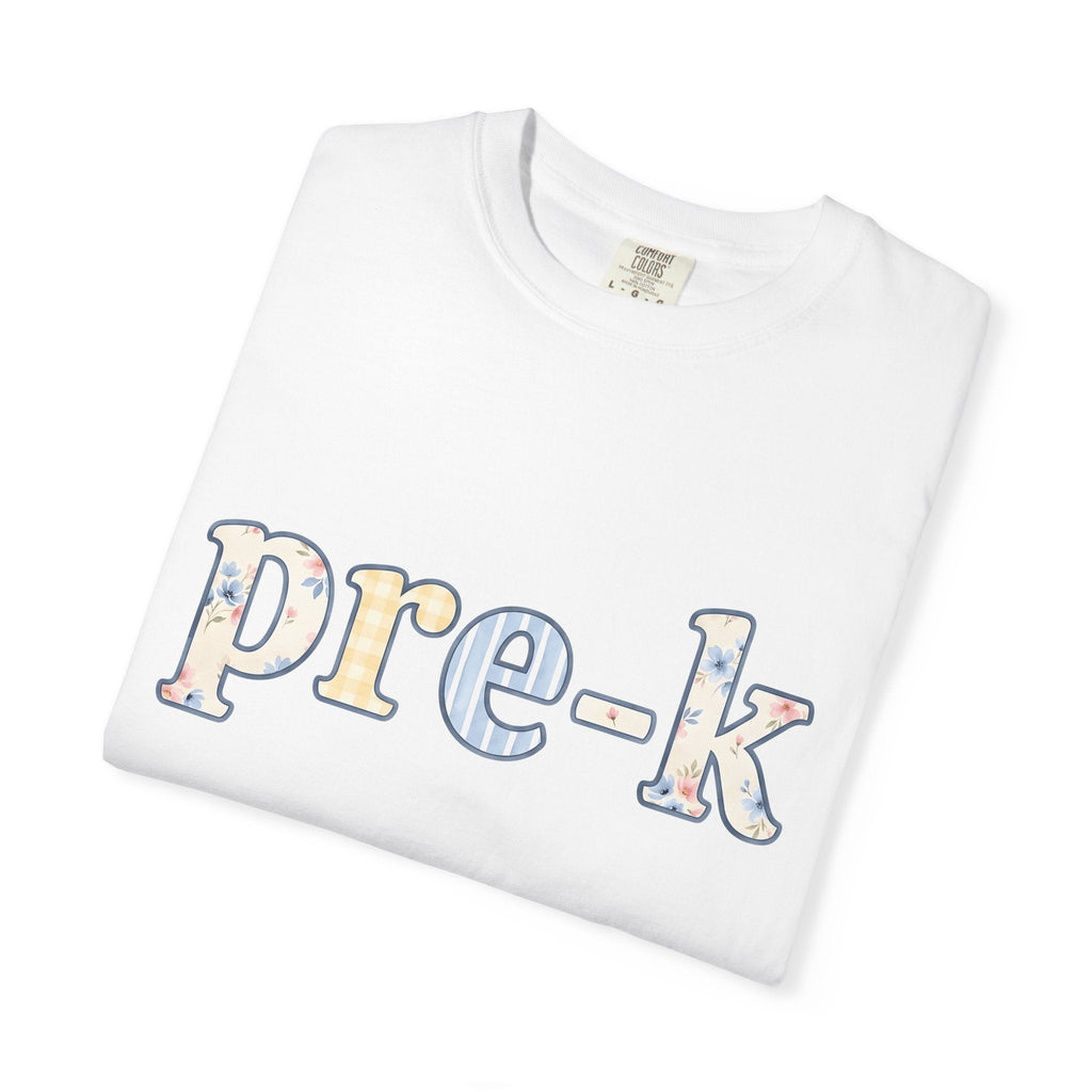 Flower Pattern Lettering Shirt Teacher School Unisex Gift product image 5