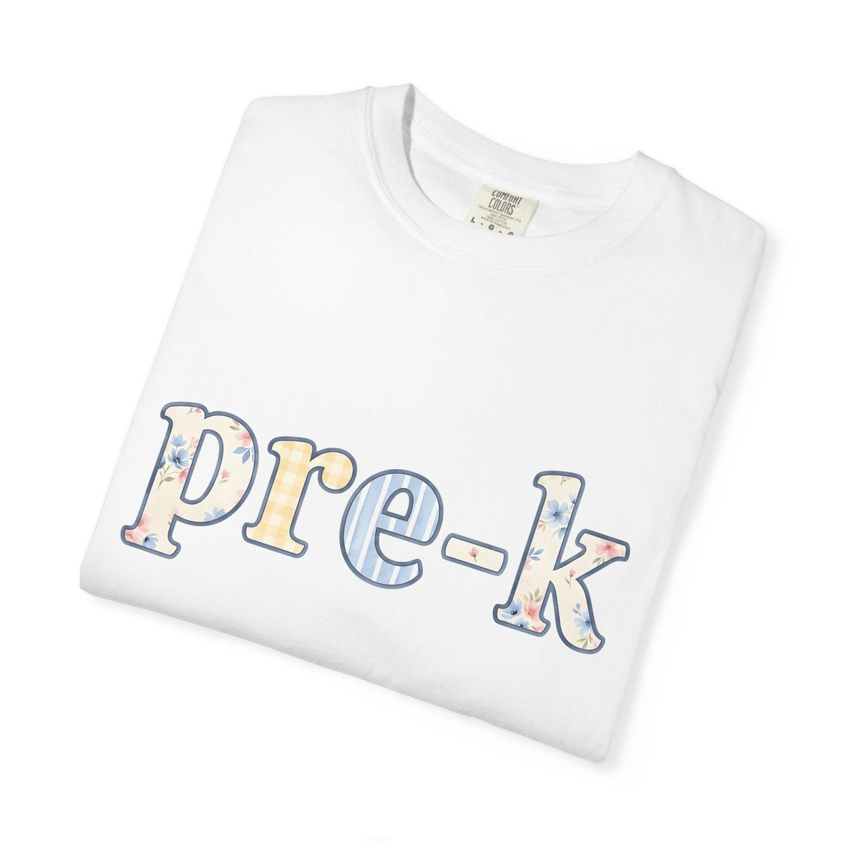 Flower Pattern Lettering Shirt Teacher School Unisex Gift product image 5