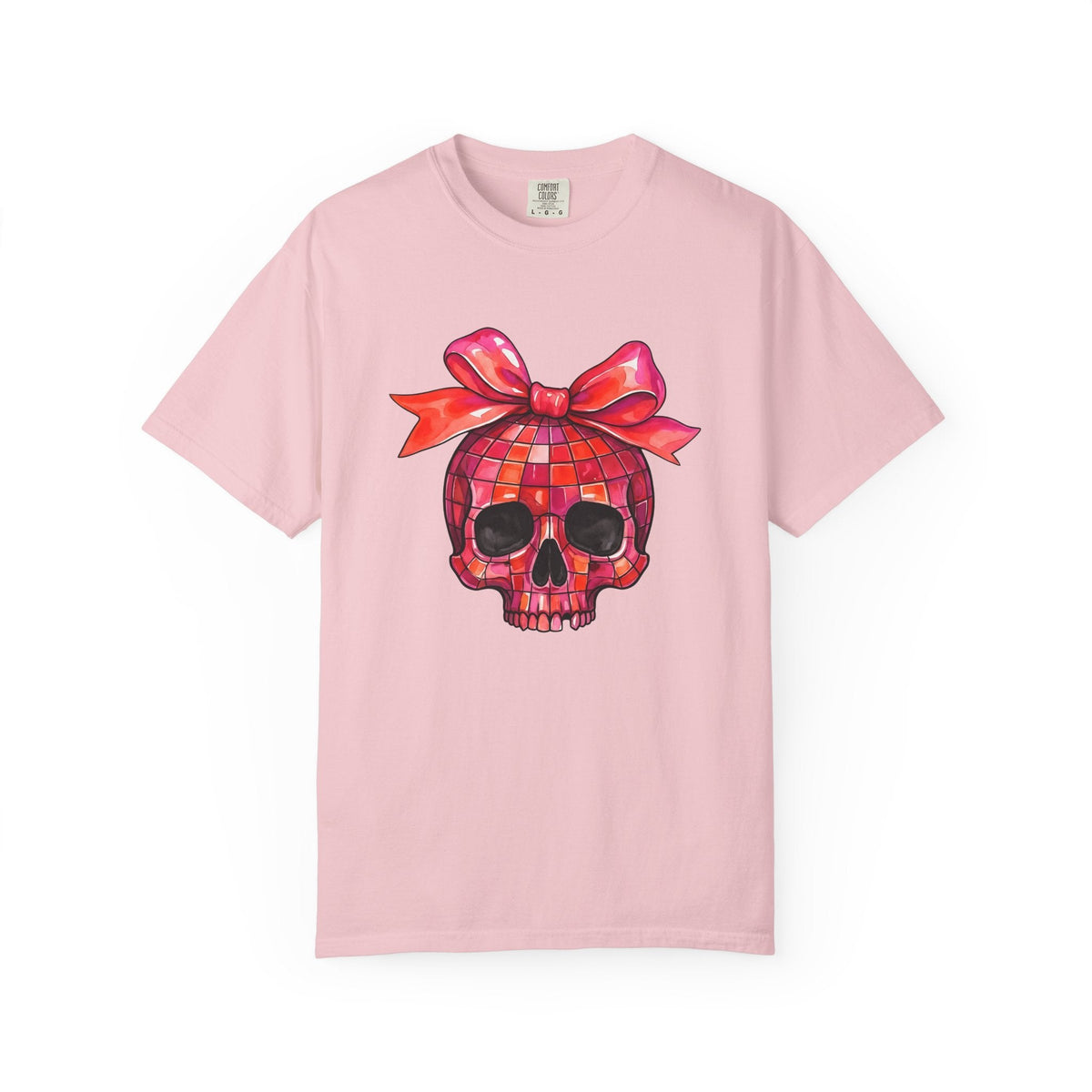 Disco Skull Shirt Halloween Party Unisex Gift Watercolor product image 3