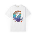 Celestial Cat Shirt Moon Unisex Gift Boho Tee Kitty T-Shirt product image 1