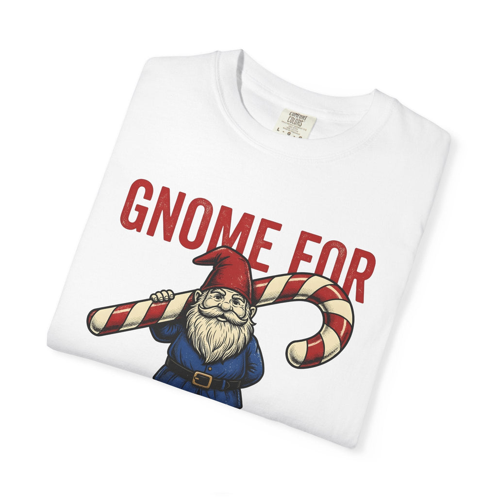 Holiday Gnome Shirt Christmas Joke Unisex Gift Retro Tee product image 5