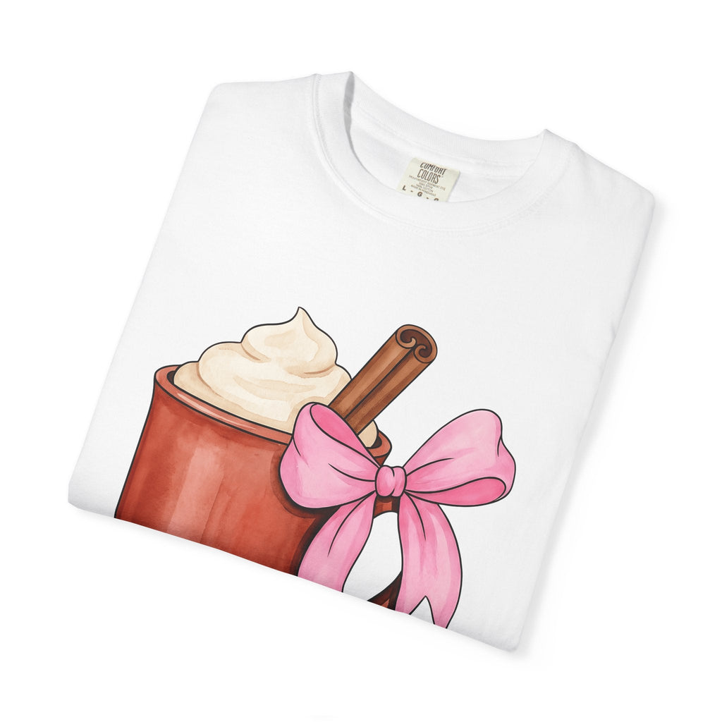 Hot Chocolate Mug Shirt Holiday Coffee Unisex Gift Watercolor Tee Cocoa Mug