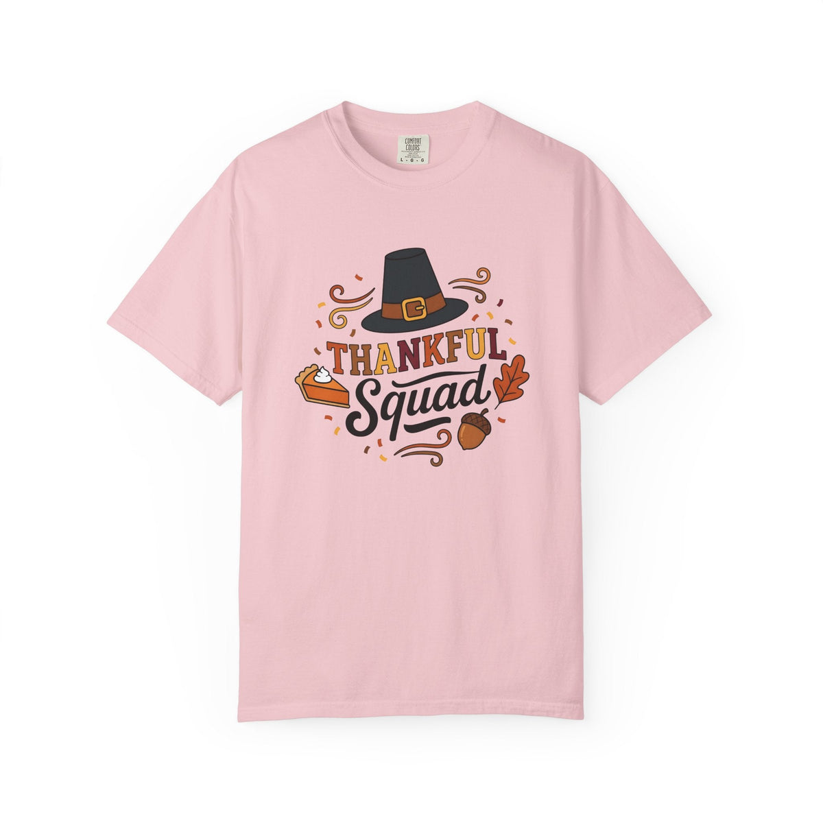 Pilgrim Hat Cute T-Shirt – Thanksgiving Harvest Fall Design, Unisex Graphic Tee