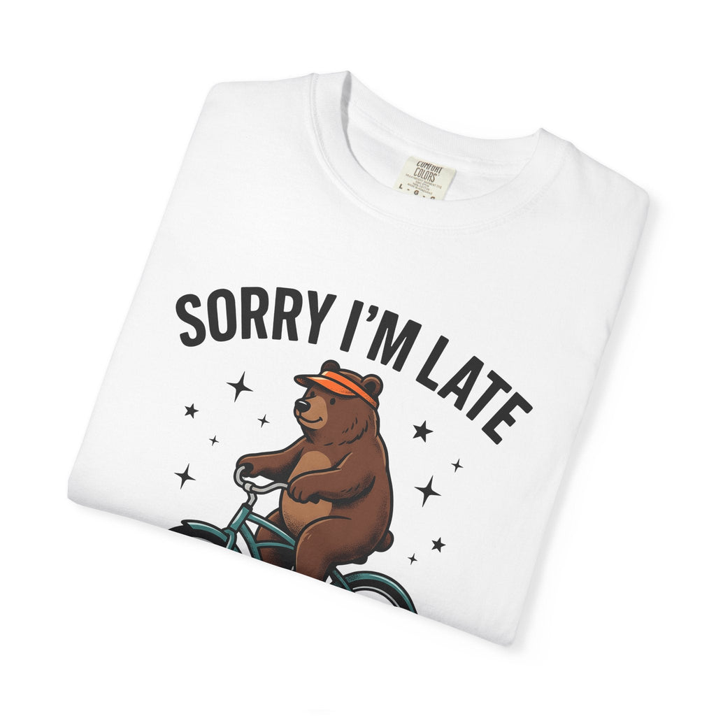Bear Bike Shirt Funny Wildlife Unisex Gift Comic Tee product image 5