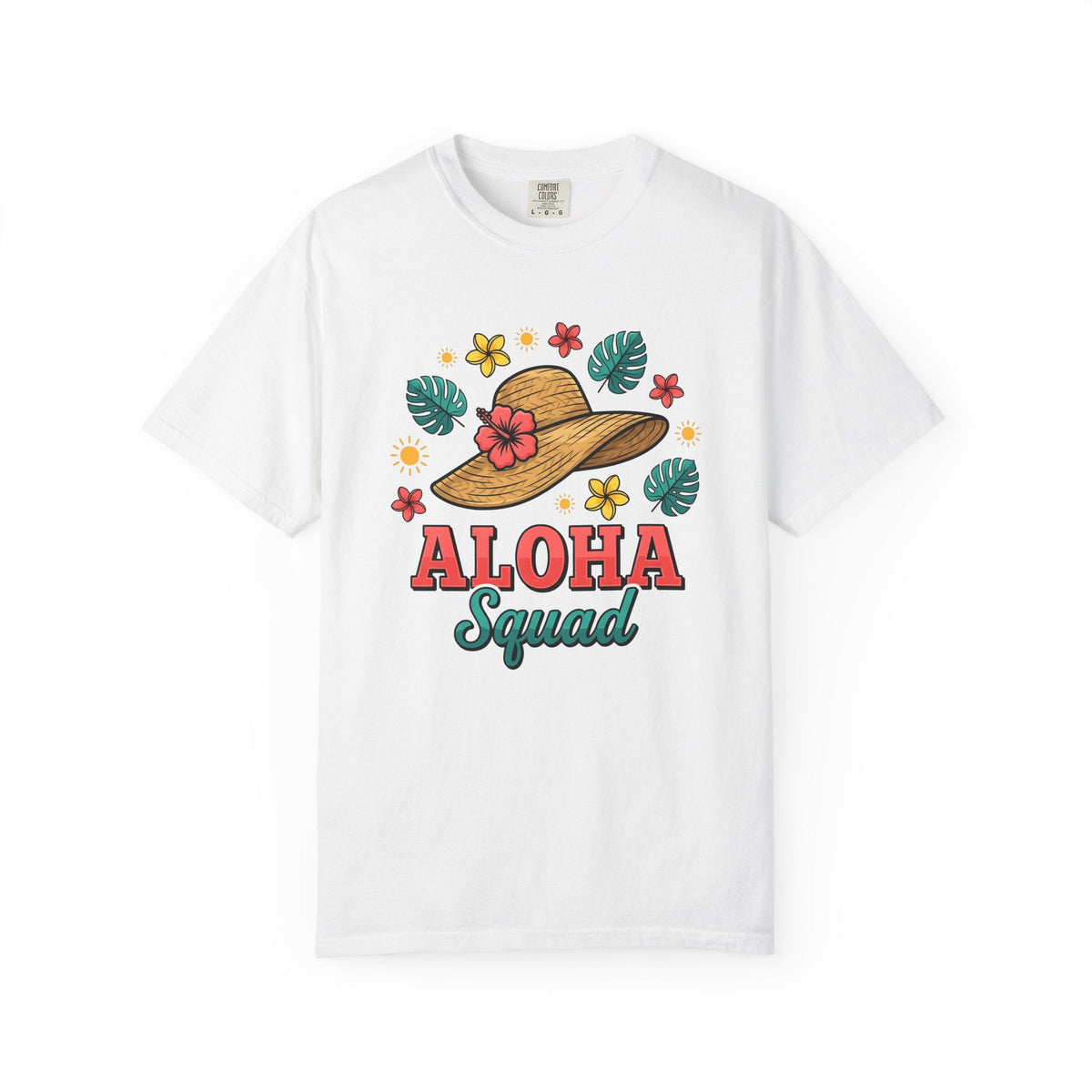 Wide Brim Hat Shirt Summer Getaway Unisex Gift Paradise Tee Sun Hat T-Shirt