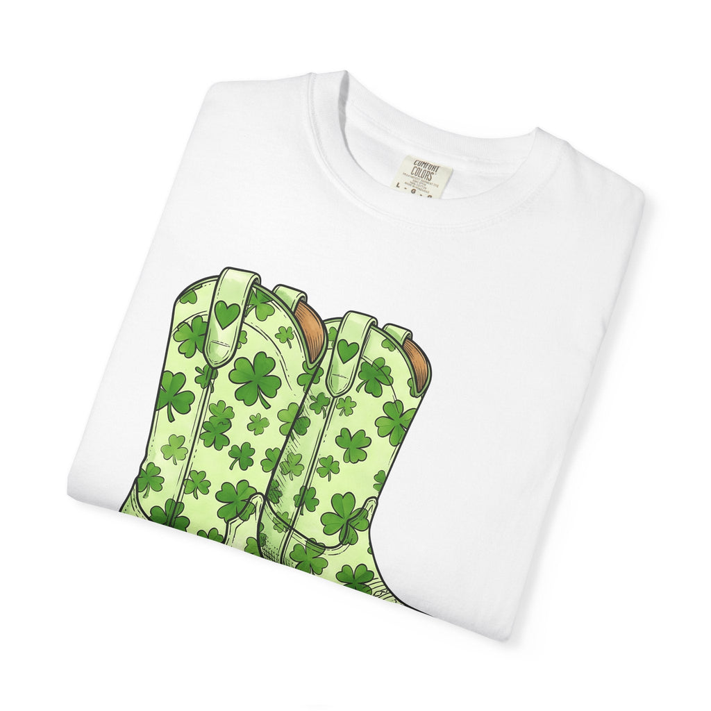 Leather Boots Shirt St Patrick's Day Rodeo Unisex Gift product image 5