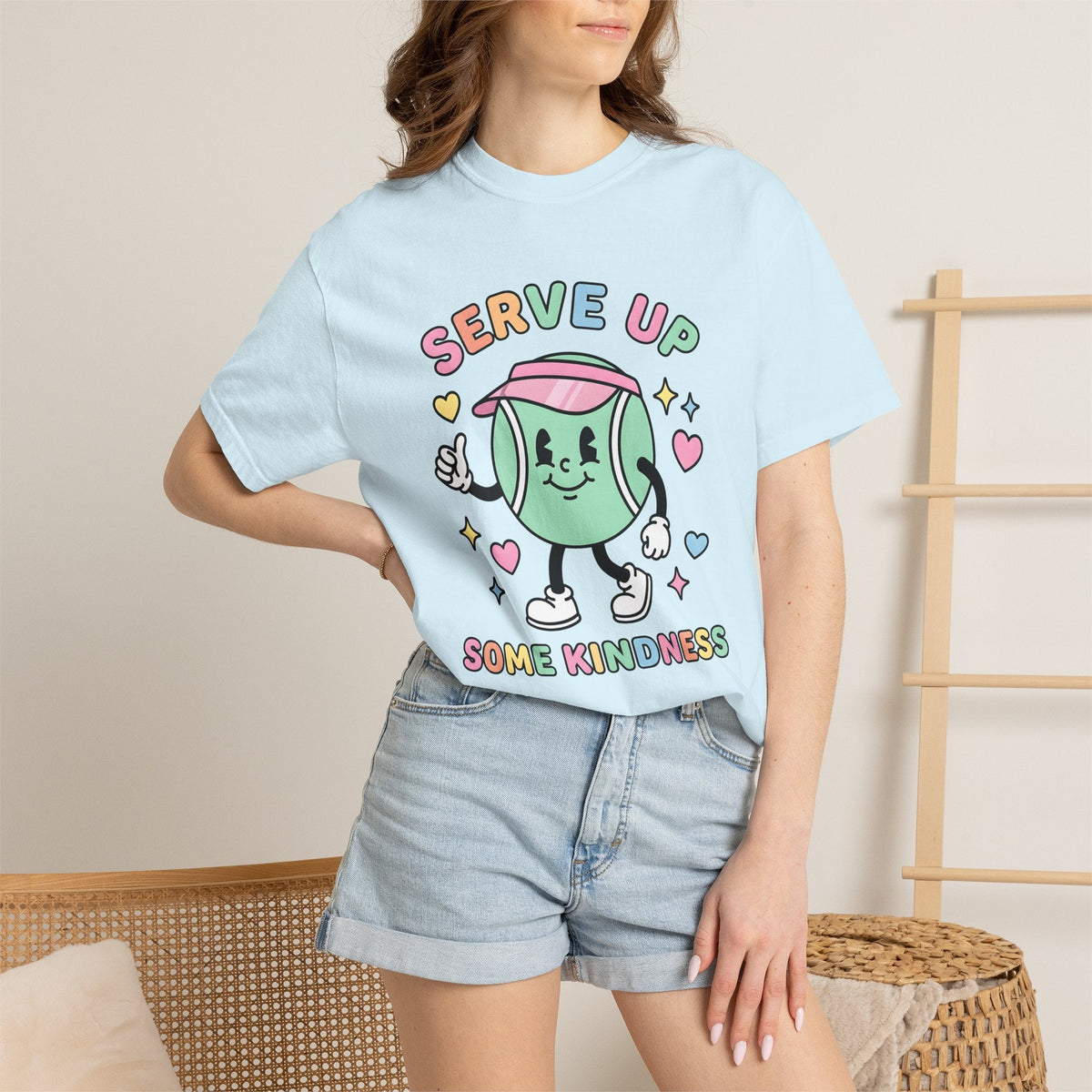 Tennis Ball Mascot Shirt Sports Inspiration Unisex Gift product image 9