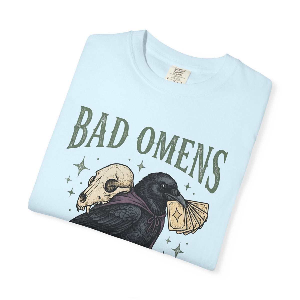 Raven Head Shirt Halloween Mysticism Unisex Gift Horror Tee product image 8