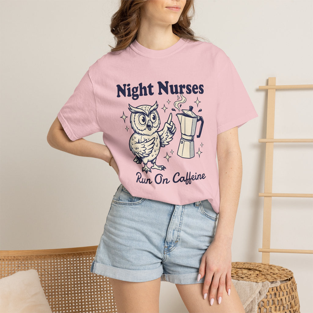 Owl Coffee Brewer Shirt Nurses Caffeine Gift Women Rustic product image 12