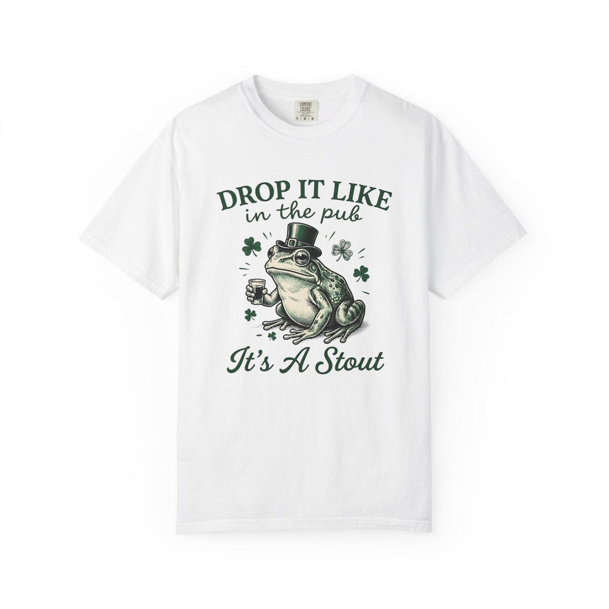 Frog Ale Shirt Funny Random Ireland Unisex Gift Retro Tee product image 1