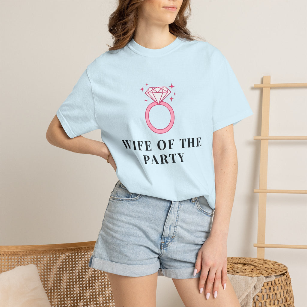 Diamond Ring Shirt Bridal Bachelorette Gift for Women Minimalist Tee Engagement