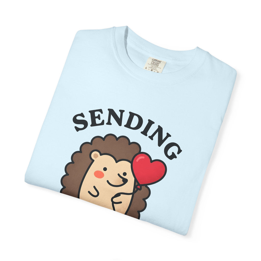 Hedgehog Drawing Shirt Animals Affection Unisex Gift Sweet product image 8