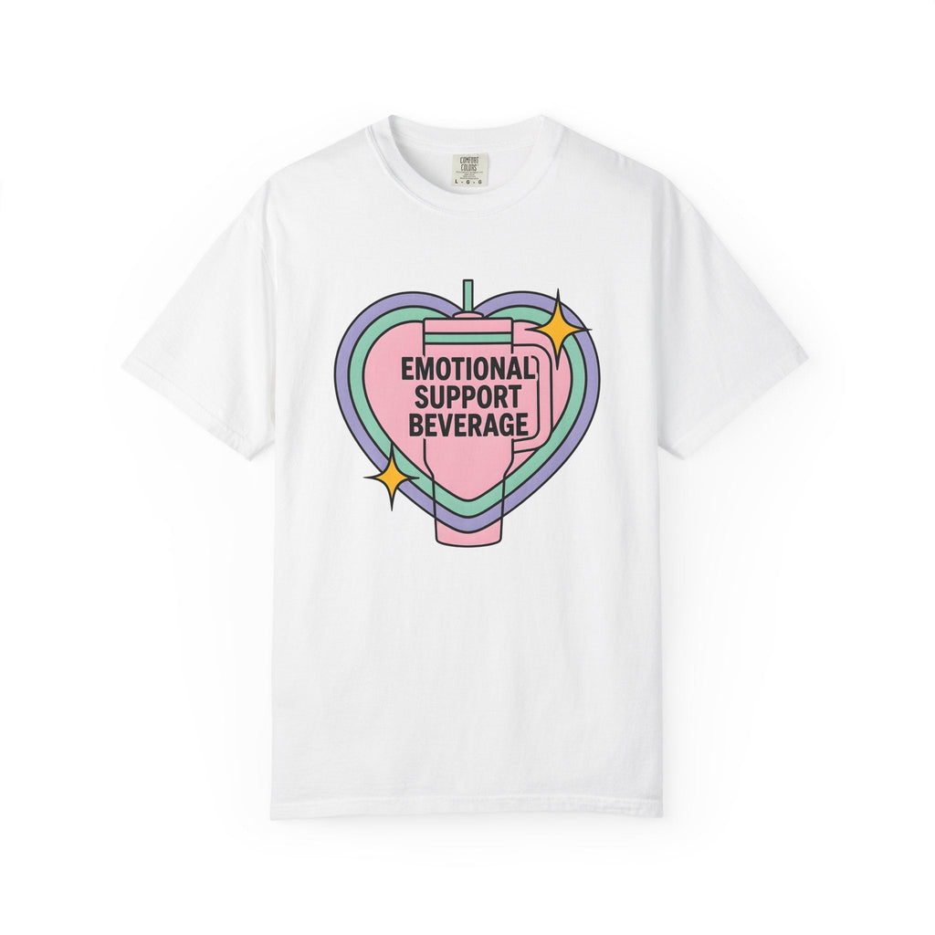 Insulated Cup Shirt Coffee Wellness Unisex Gift Soft Colors Tee Tumbler T-Shirt