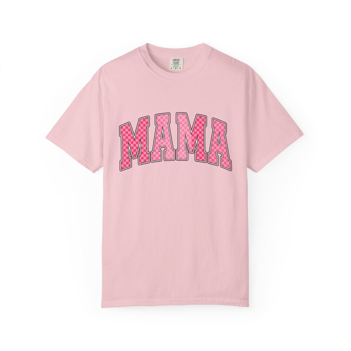 Pink Checkered Lettering Shirt Mom Household Gift for Women product image 3