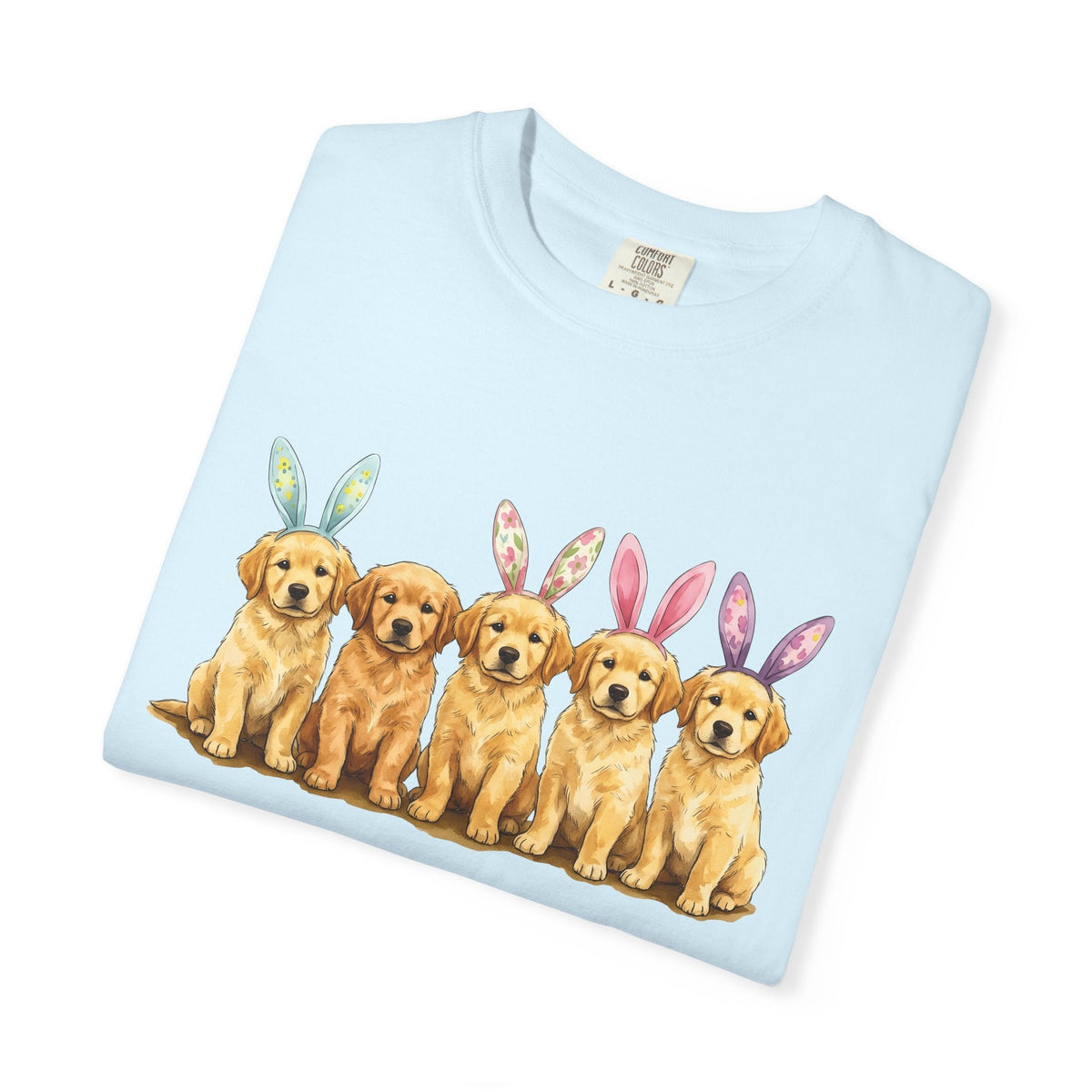 Golden Retriever Puppy Shirt Easter Companion Unisex Gift product image 8