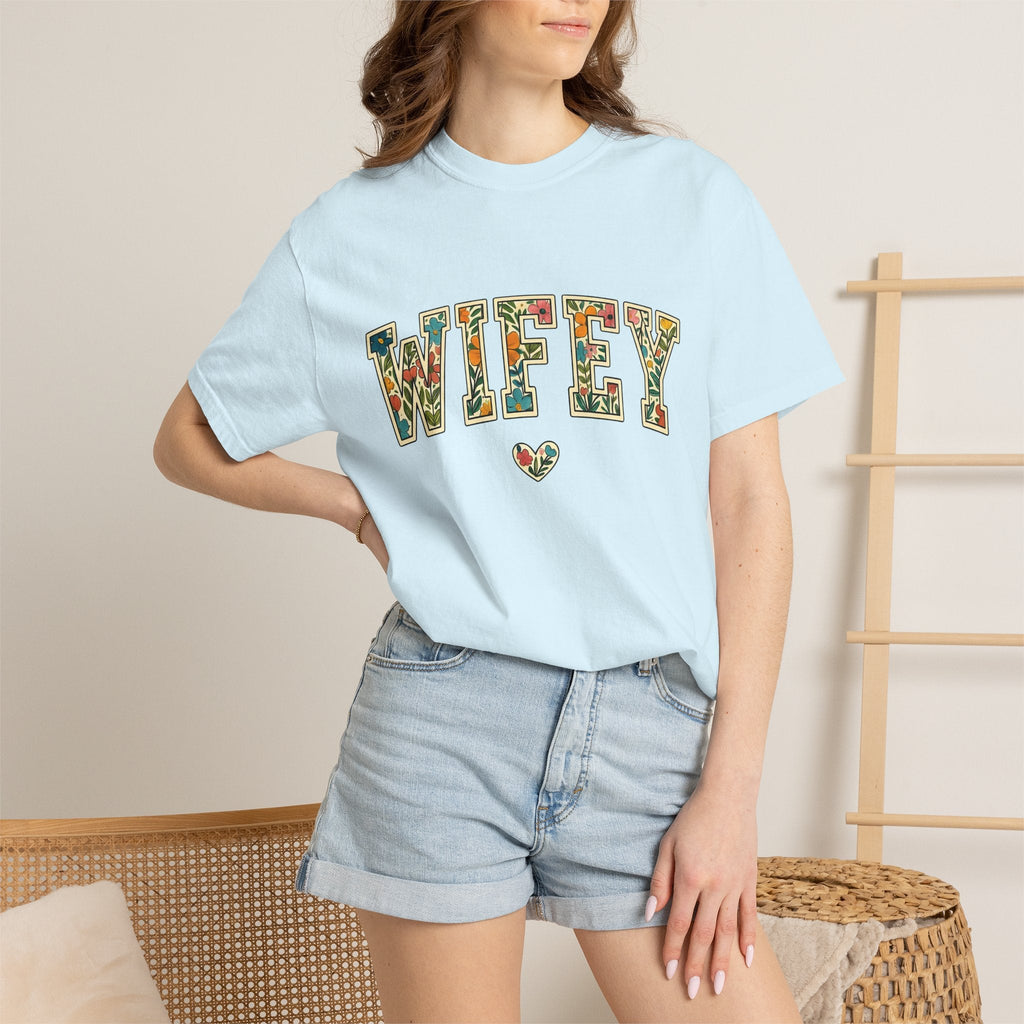 Flower Lettering Shirt Mom Bridal Gift Women Rustic Tee product image 9