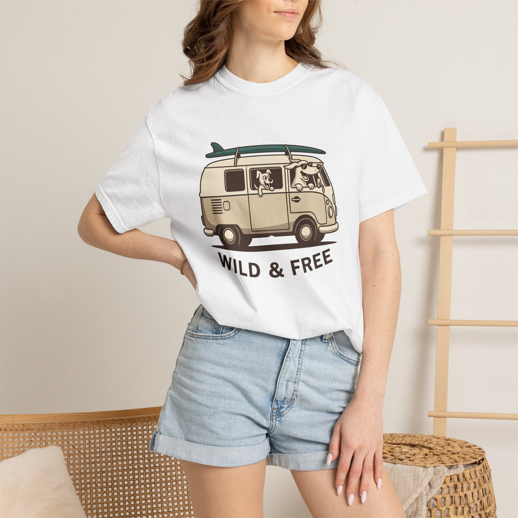 Doggy Camper Shirt Dog Journey Unisex Gift Cartoony Tee product image 6