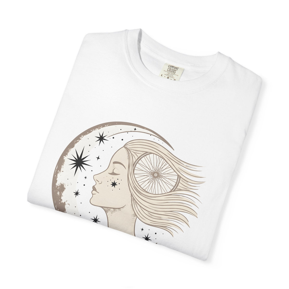 Moon Goddess Shirt Sports Celestial Gift for Women Boho Tee product image 5