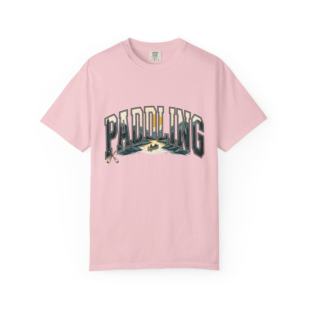 Kayak Stream Shirt Sports Outdoors Unisex Gift Retro Tee product image 3