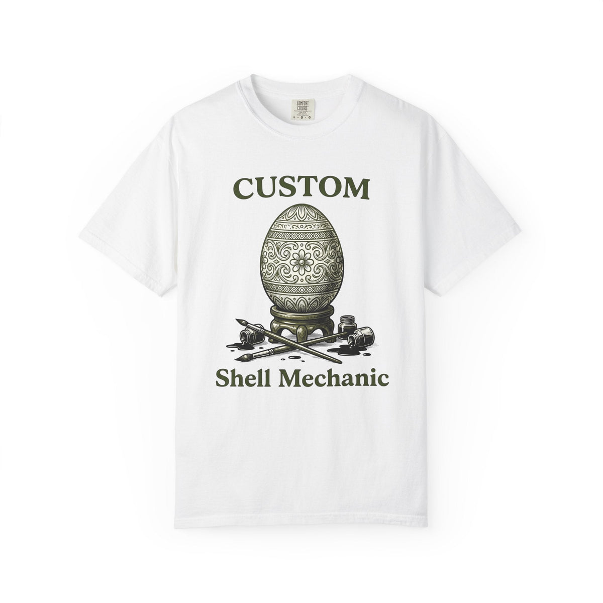 Decorated Egg Shirt Easter Monogram Unisex Gift Classic Tee product image 1