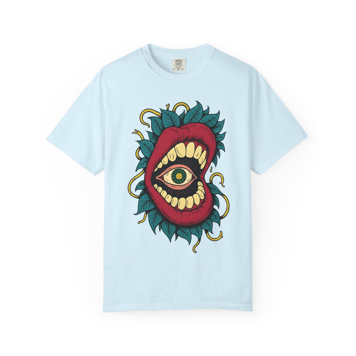 Surreal Mouth Eye Shirt Boho Chic Gothic Gift Women Tattoo product image 2