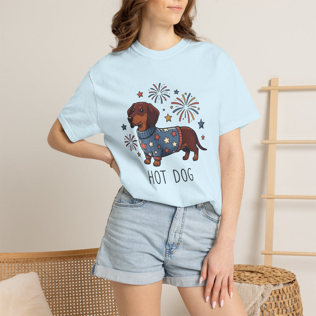 Dachshund Puppy Shirt 4th Of July Pet Owner Gift for Women product image 9