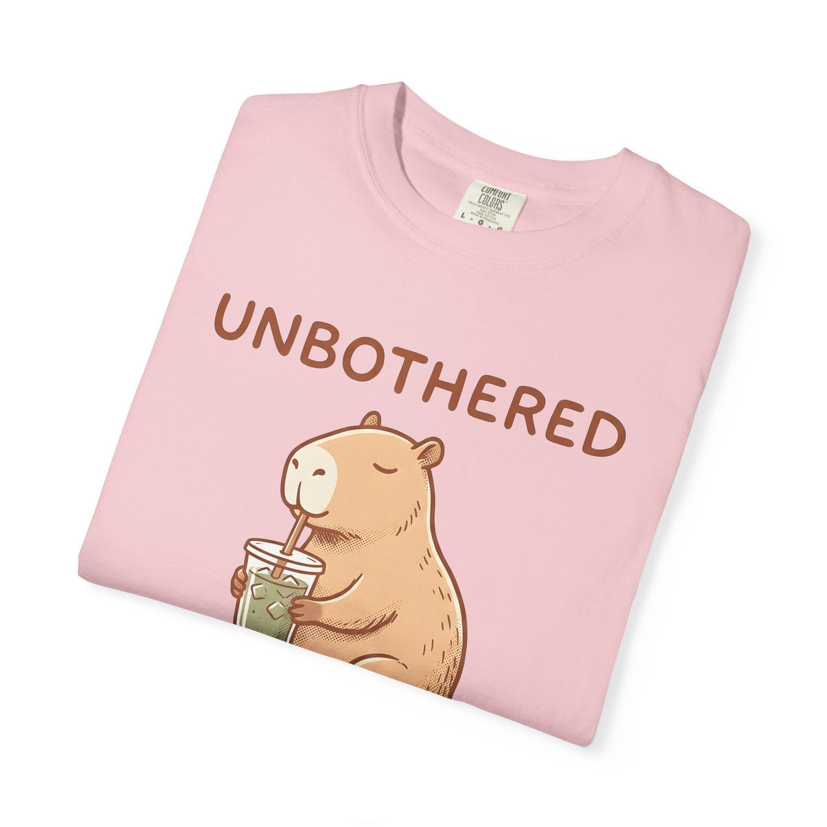 Capybara Drink Shirt Coffee Animal Unisex Gift Cute Tee product image 11