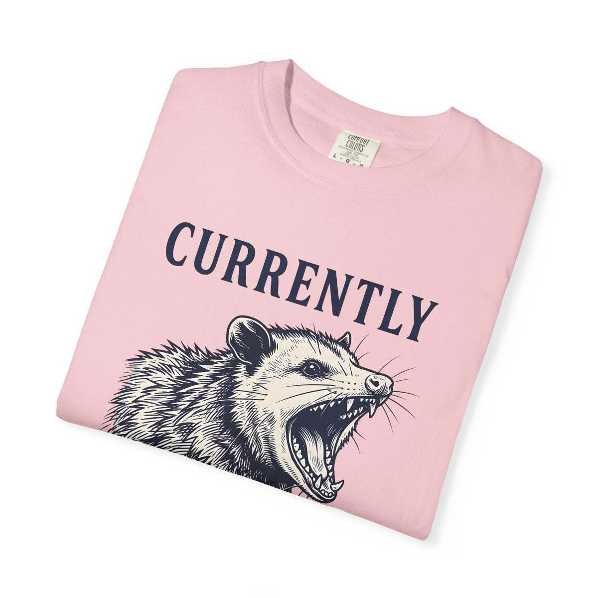 Opossum Illustration Shirt Funny Wildlife Unisex Gift Retro product image 11
