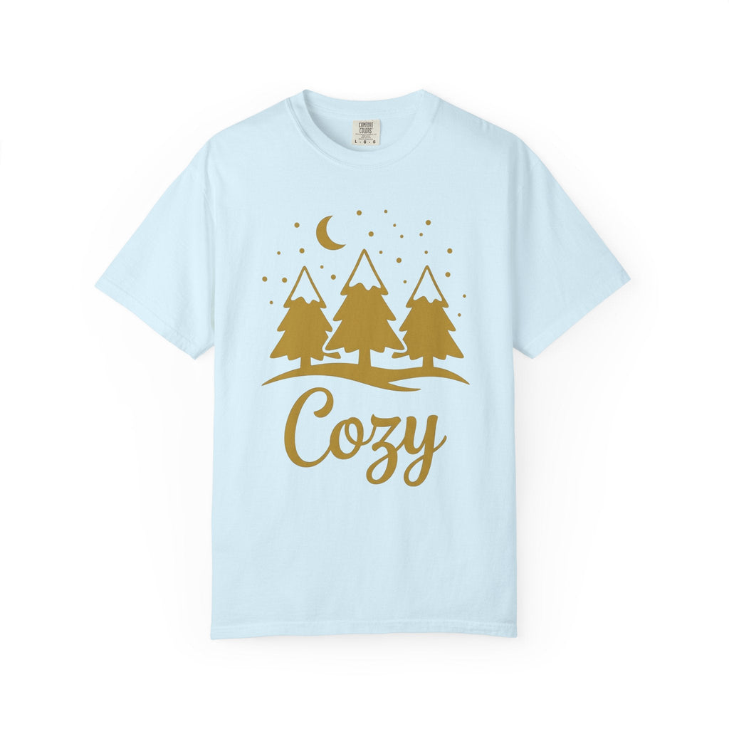 Fir Forest Shirt Christmas Cold Unisex Gift Basic Tee Pine product image 2